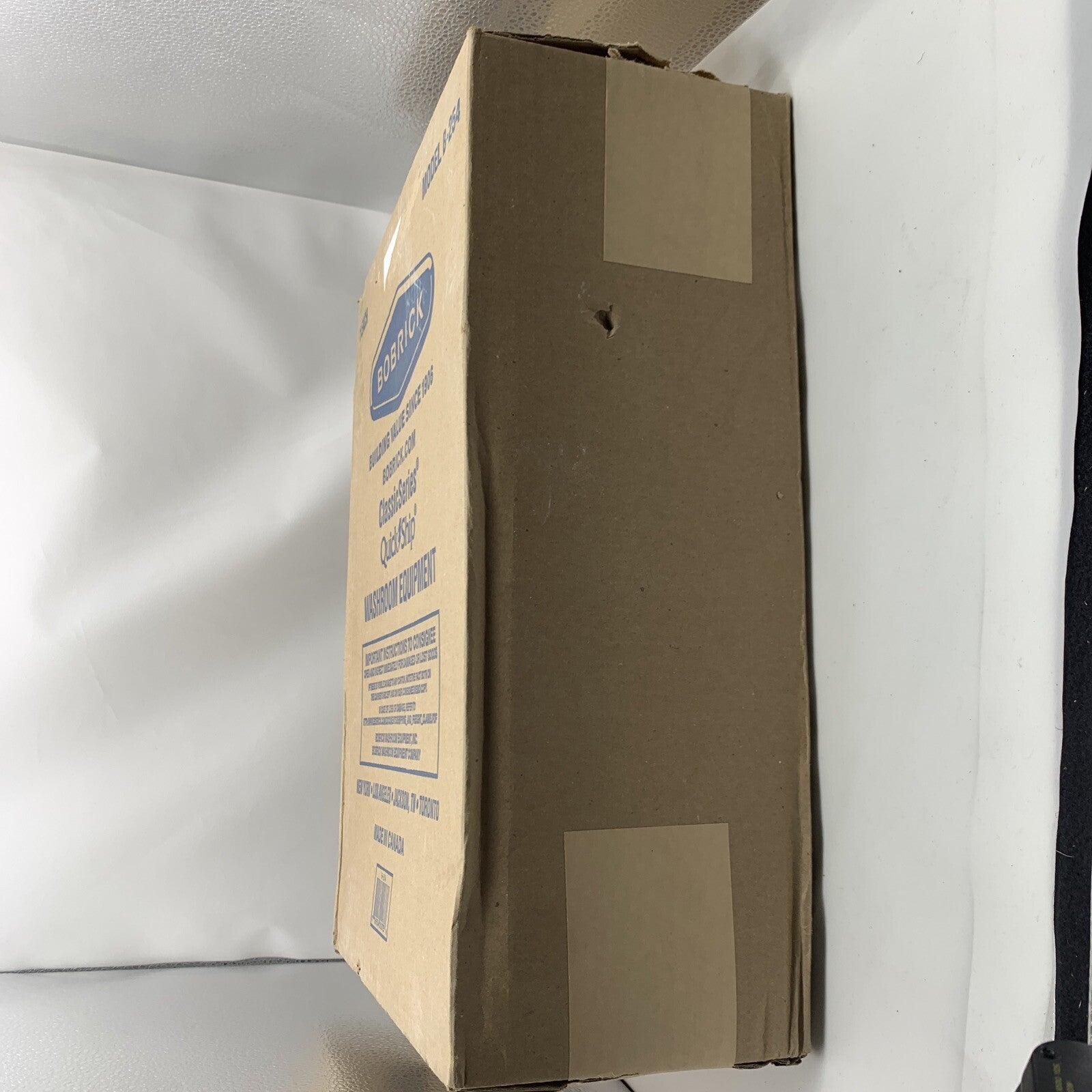 Bobrick B-254 Surface Mount Sanitary Napkin Disposal Receptacle