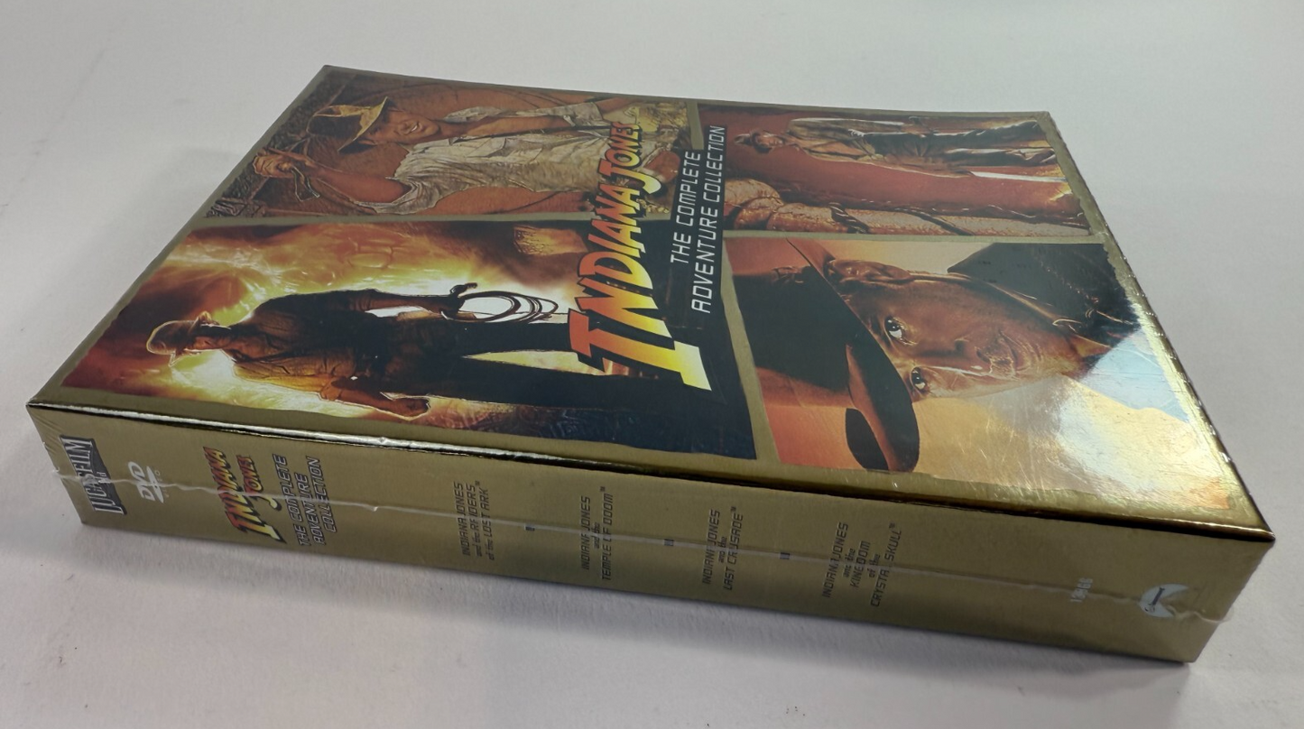 Indiana Jones: the Complete Adventure Collection (DVD, 2008) New, Factory Sealed