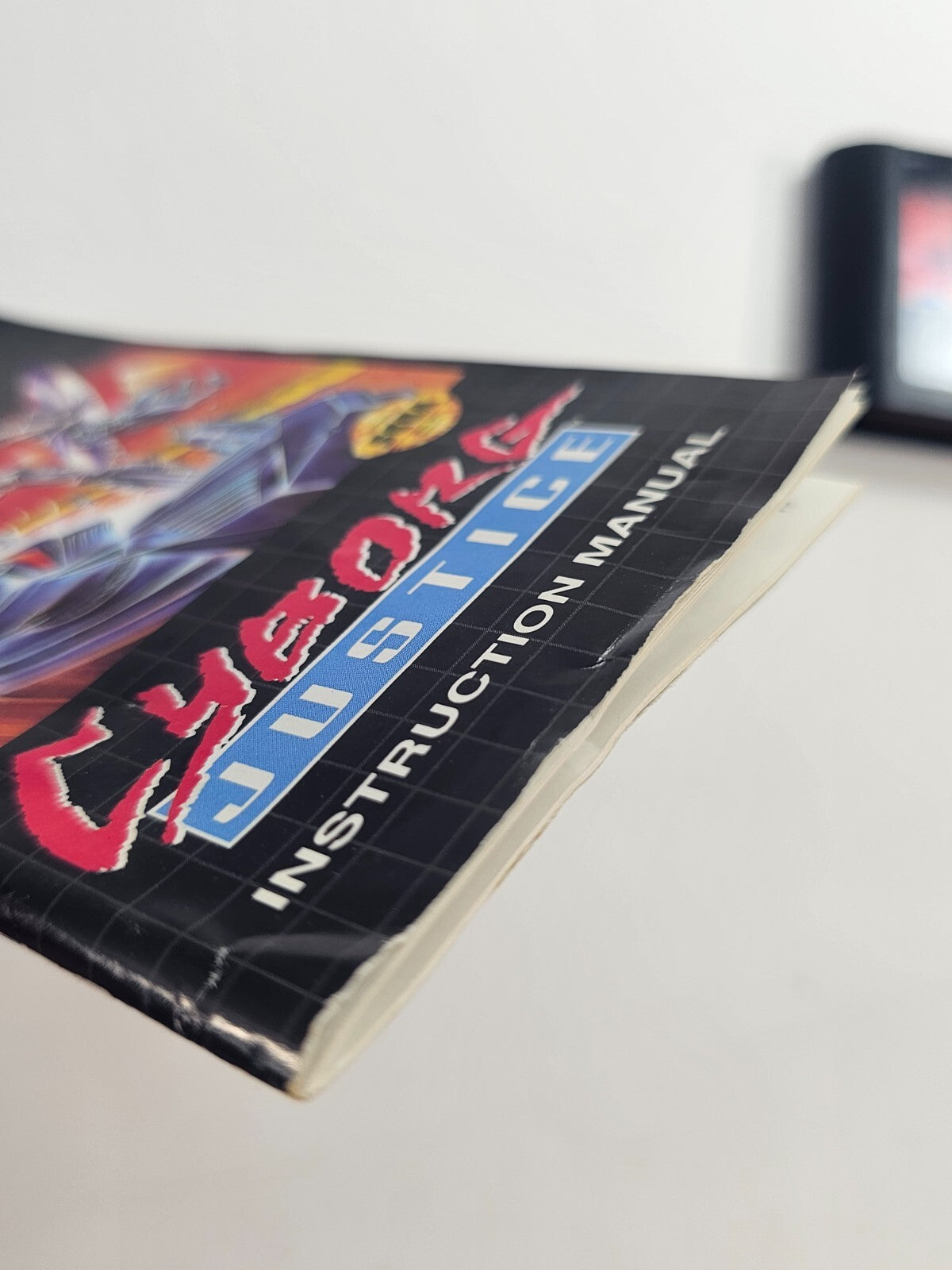 Cyborg Justice (Sega Genesis, 1993) Game and Manual - Tested and Working