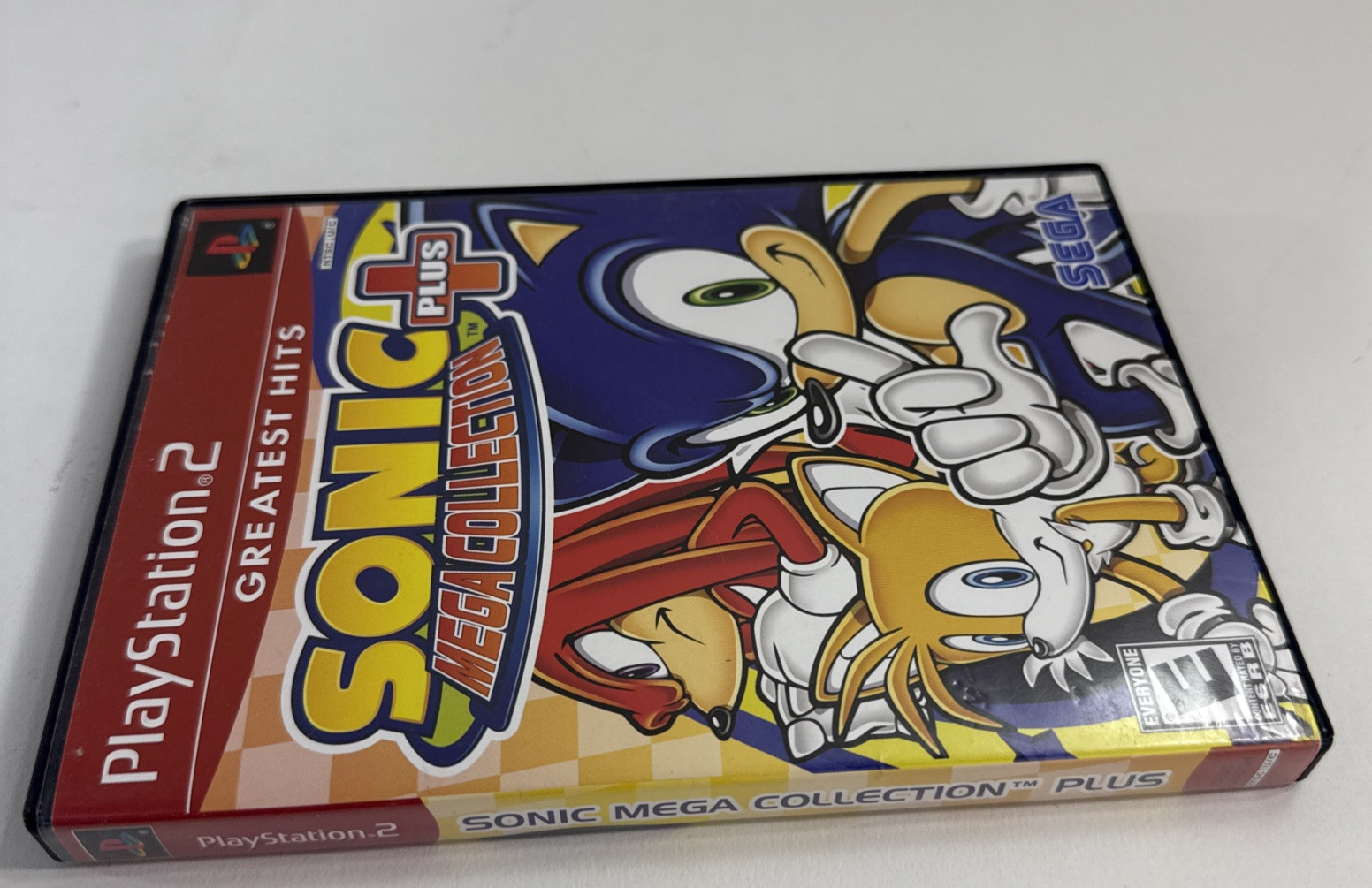 Sonic Mega Collection Plus (Sony PlayStation 2, 2004) Game Case Manual - Tested