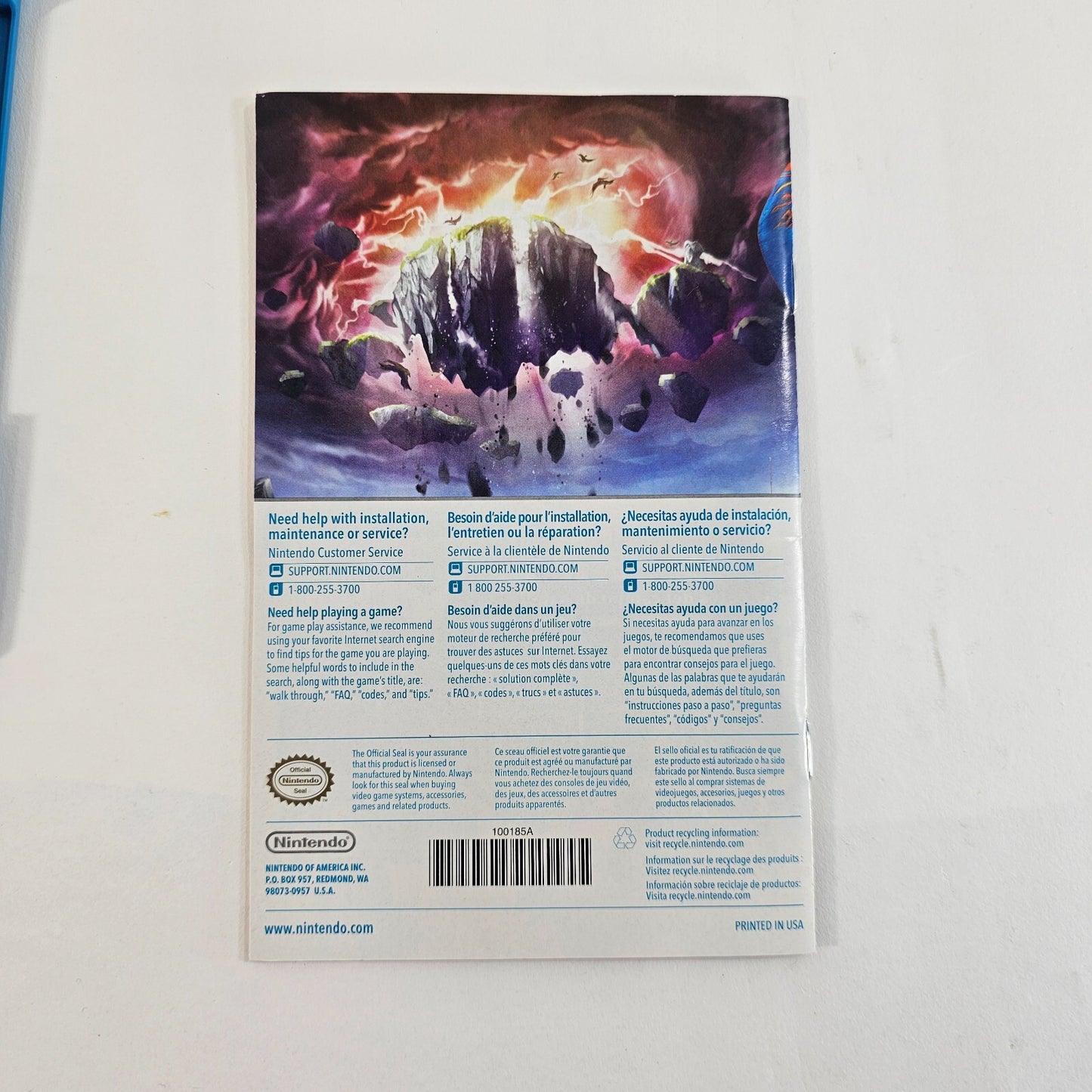 Hyrule Warriors (Nintendo Wii U, 2014) Game Case Manual - Tested and Working