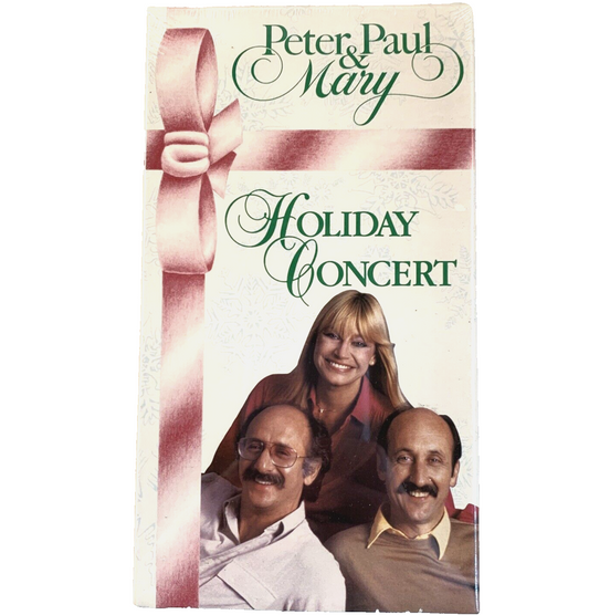 Peter, Paul and Mary: Holiday Concert (VHS, 1990) Sealed