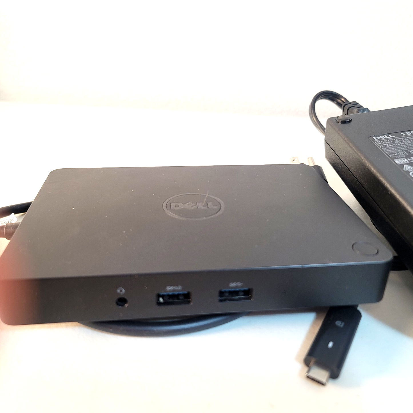 Dell WD15 4K USB-C Docking Station K17A K17A001 5FDDV with Charger - Tested