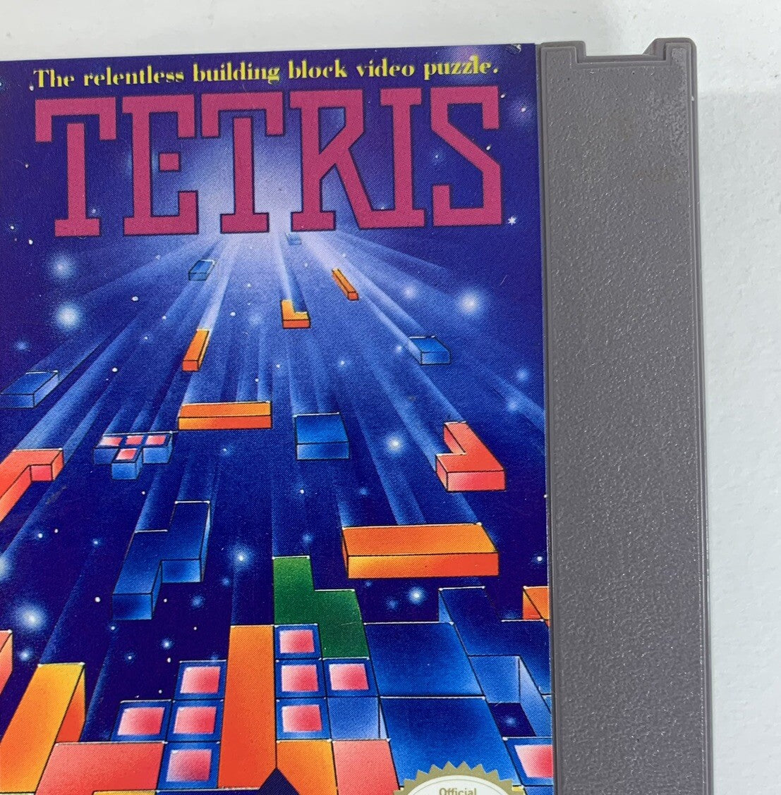 Tetris (Nintendo Entertainment System, 1989) Authentic Game Cartridge - Tested