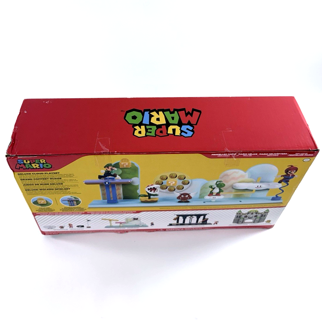 Jakks Pacific 2021 Super Mario Deluxe Cloud Playset - New, Factory Sealed
