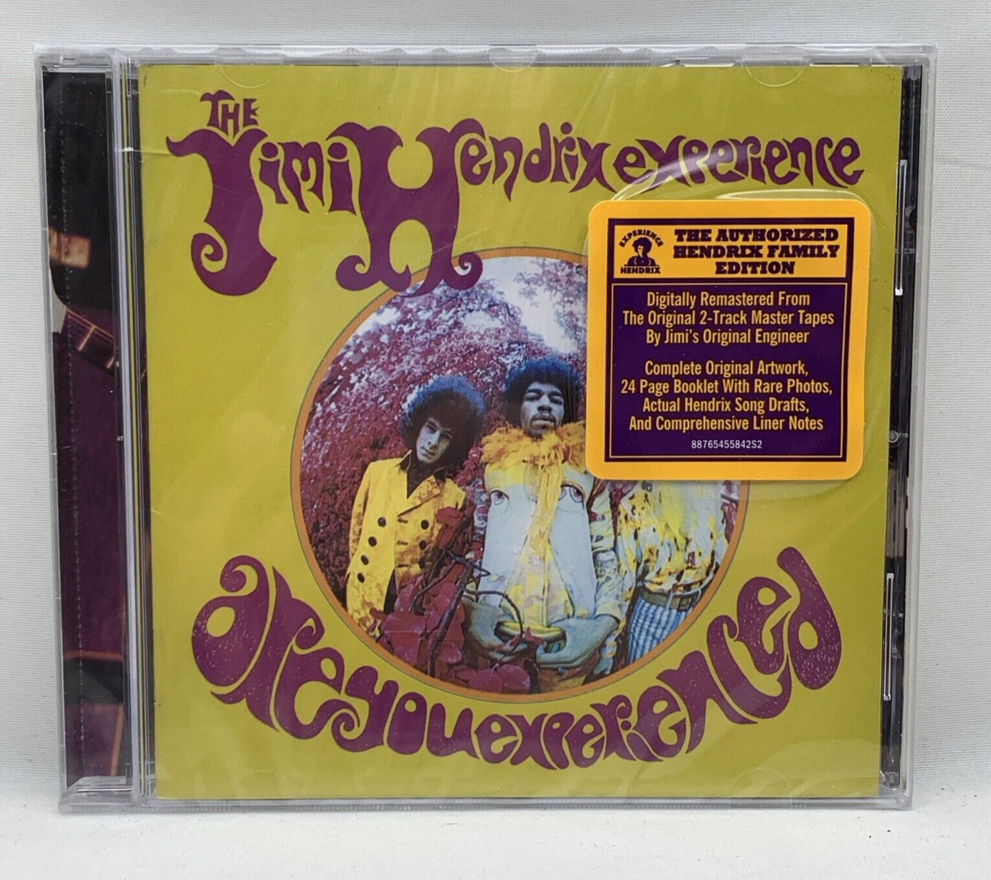 The Jimi Hendrix Experience: Are You Experienced (Sony, 2010) New, Sealed