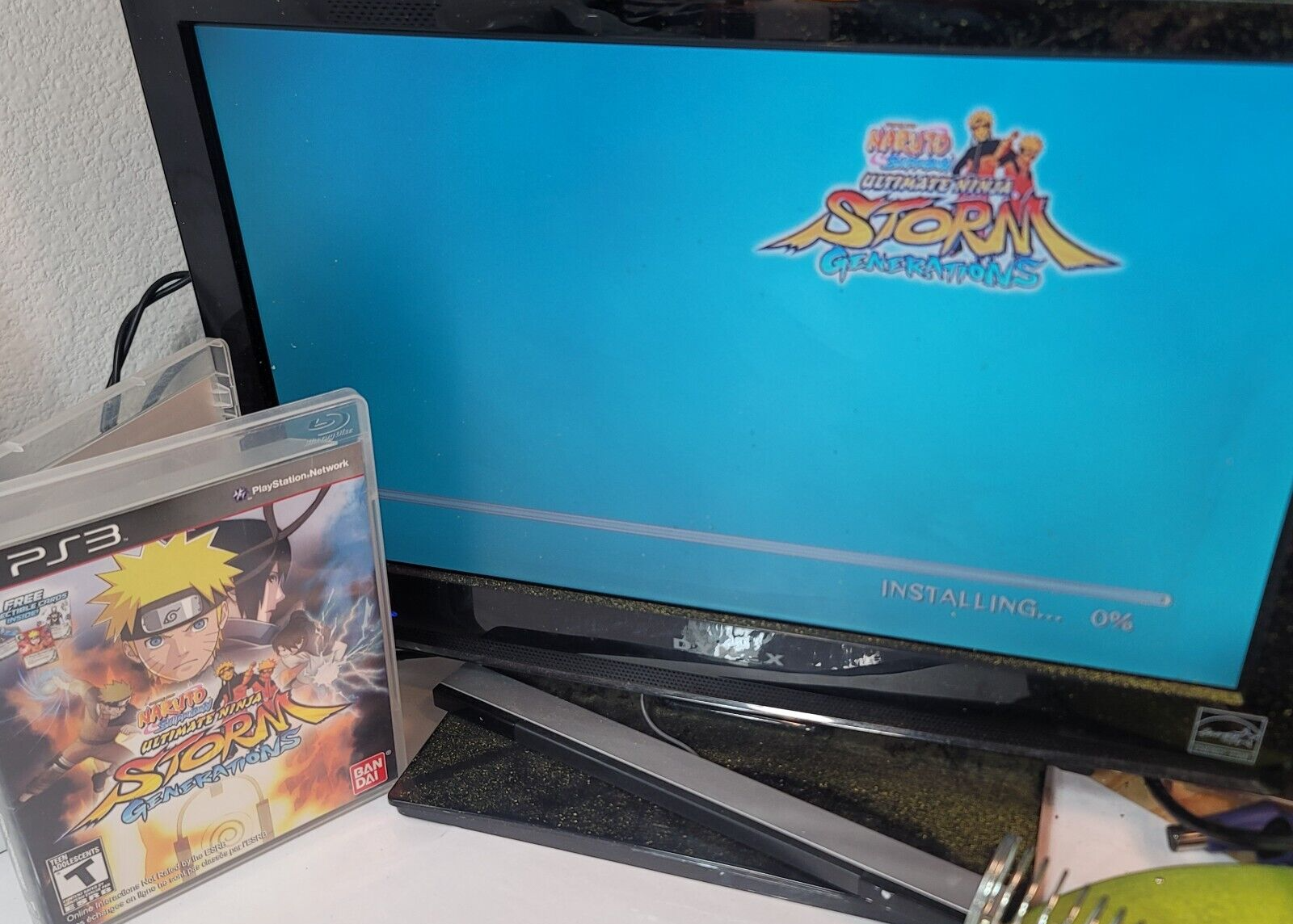 Naruto Shippuden Ultimate Ninja Storm Generations (PlayStation 3, 2012) Tested