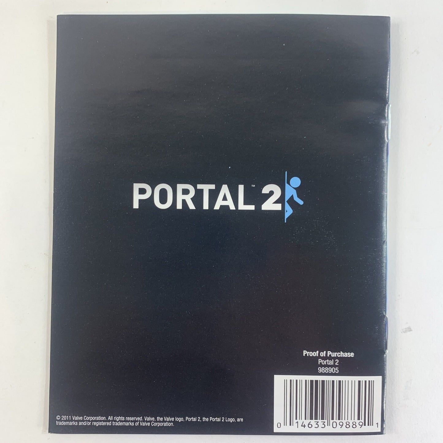 Portal 2 (Sony PlayStation 3, 2011) Game Case Manual - Tested