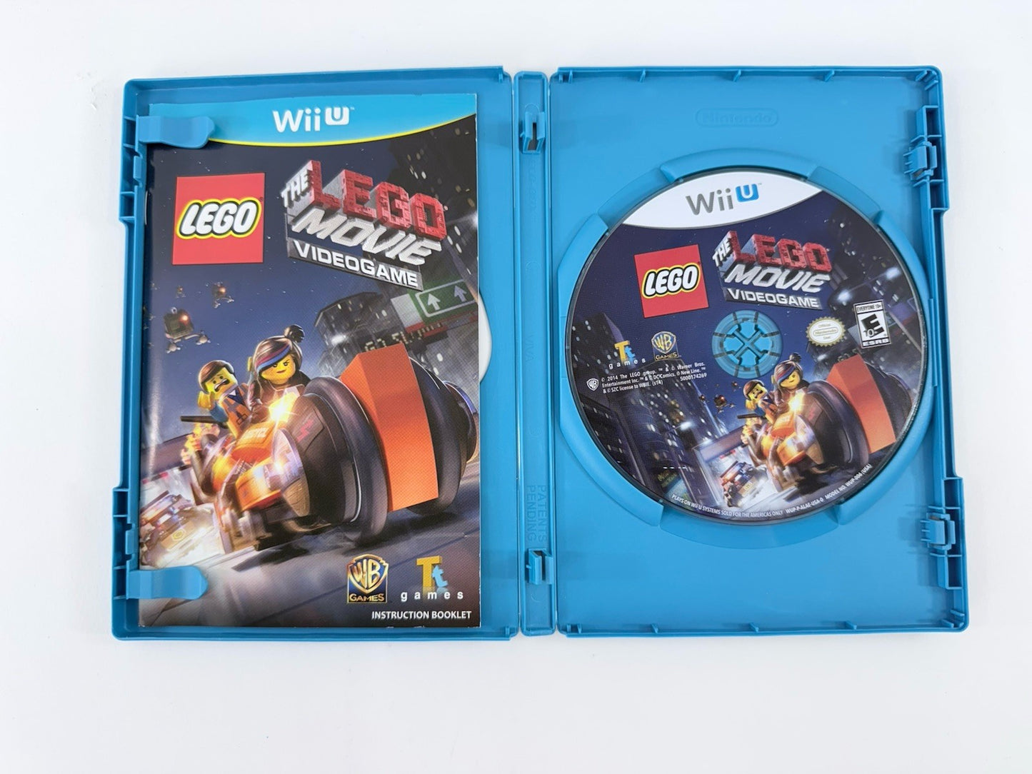 The LEGO Movie Videogame (Nintendo Wii U, 2014) Game Case Manual - Tested