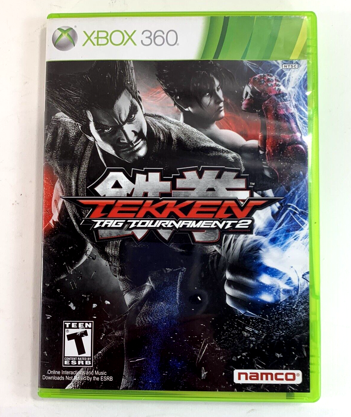 Tekken Tag Tournament 2 (Xbox 360, 2012) Game Case Manual Insert - Tested