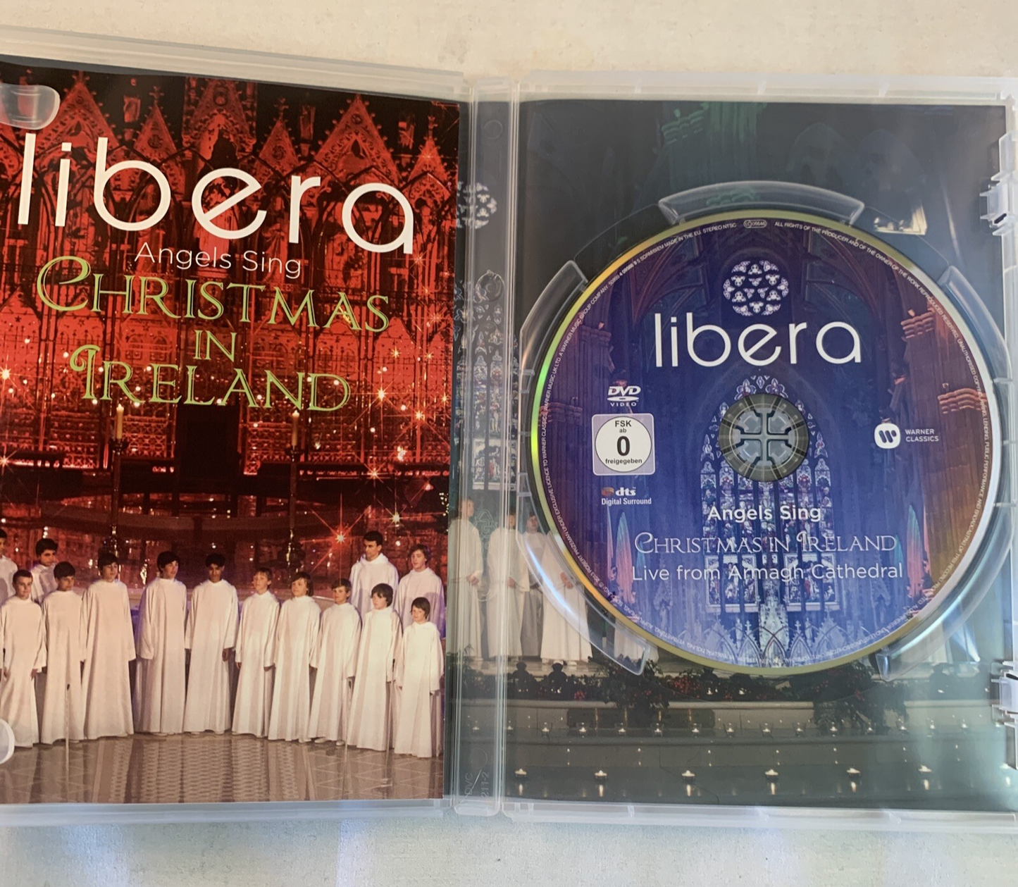 Libera: Angels Sing - Christmas in Ireland (DVD, 2013) All Region - Tested