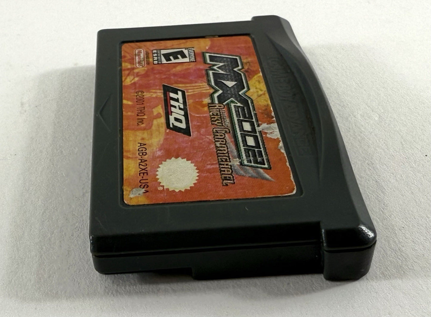 MX 2002 Featuring Ricky Carmichael (GameBoy Advance, 2001) Game Cartridge