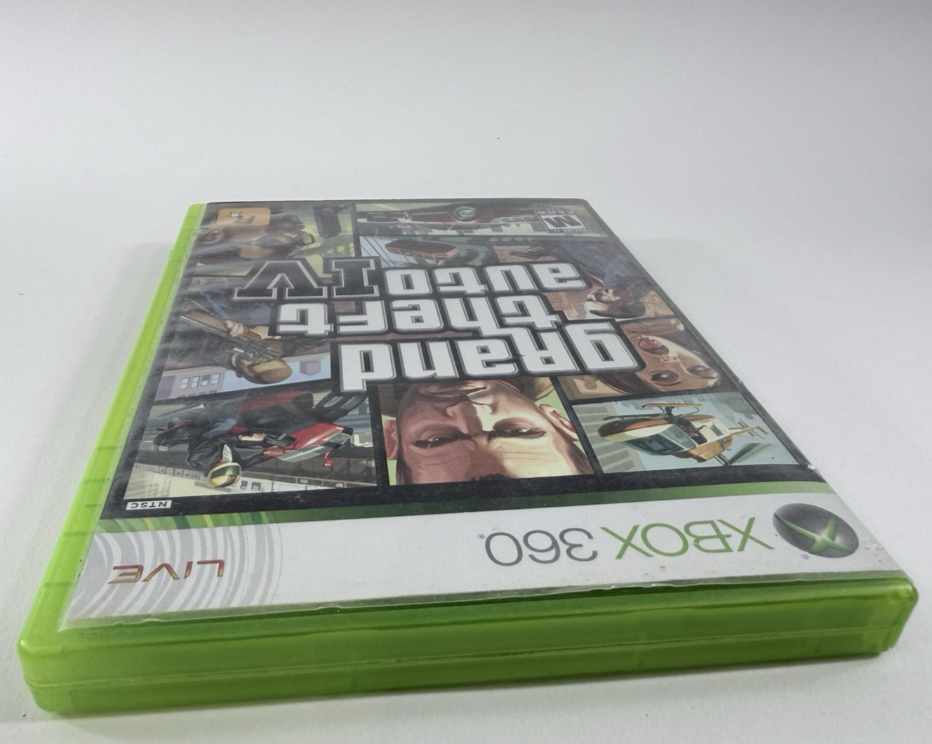 Grand Theft Auto IV (Xbox 360, 2008) Game Case Manual - Tested