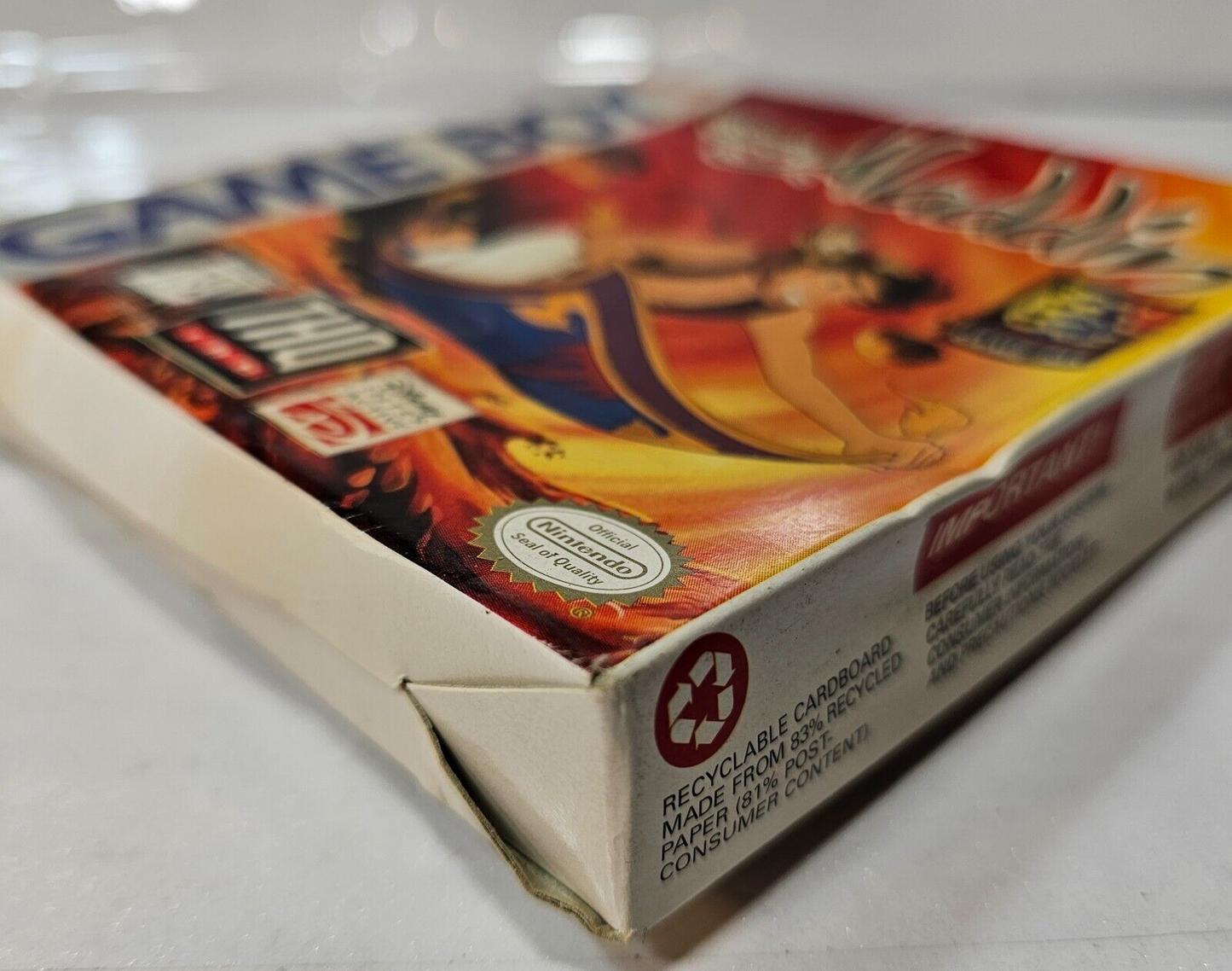 Disney's Aladdin (Nintendo GameBoy, 1994) Game Box Manual Inserts - Tested