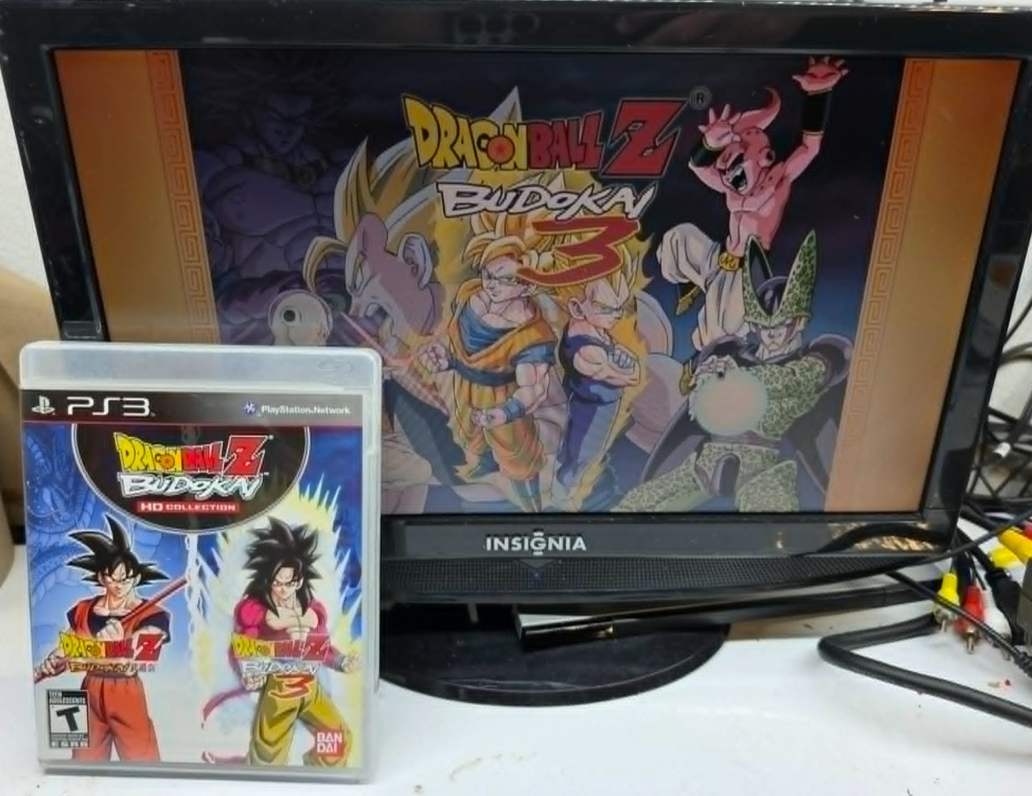 Dragon Ball Z: Budokai HD Collection (Sony PlayStation 3, 2012) Game Case Manual
