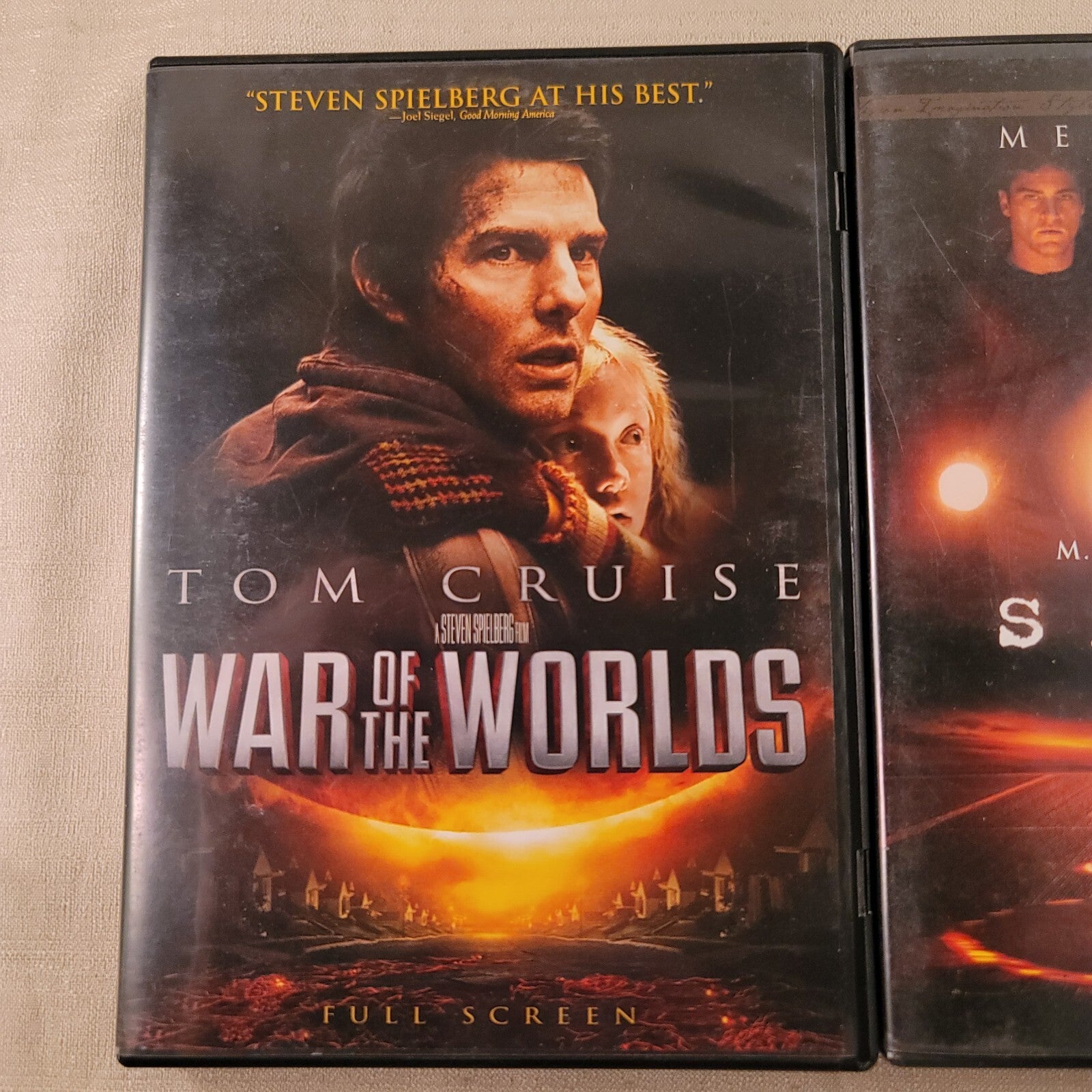 War of the Worlds (DVD Thriller bundle) Signs - Tested and Working