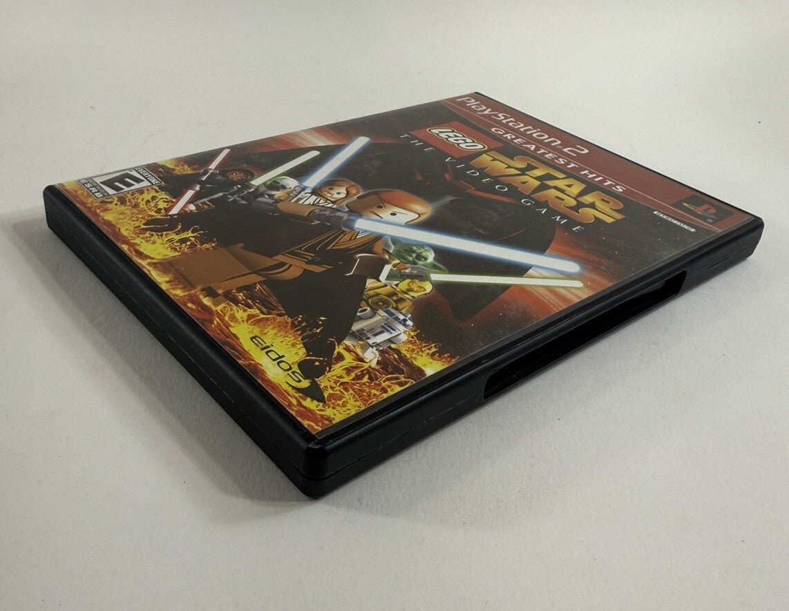 LEGO Star Wars: The Video Game (PlayStation 2, 2005) Game Case Manual - Tested