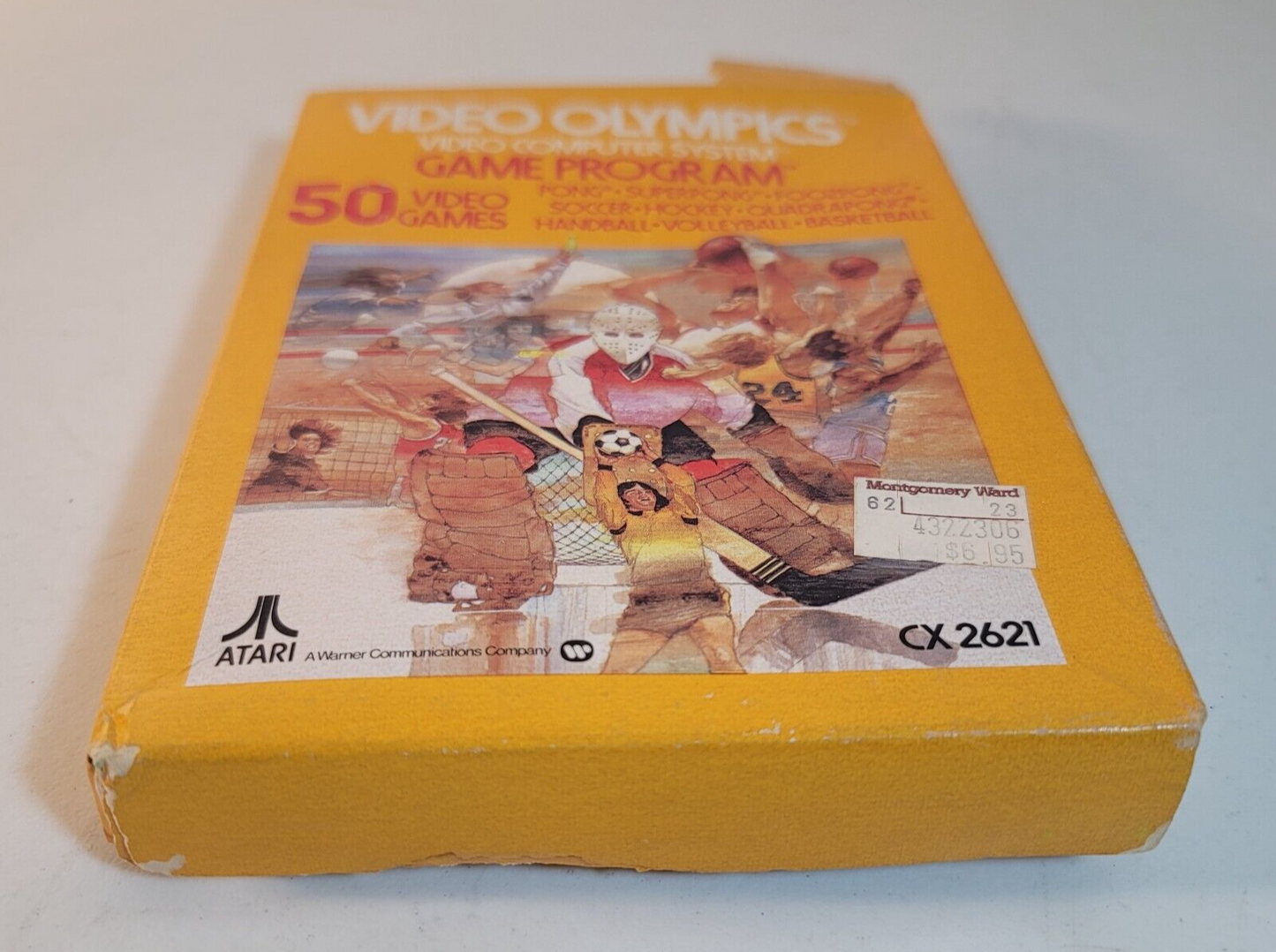 Video Olympics (Atari 2600, 1977) Game Case Manual