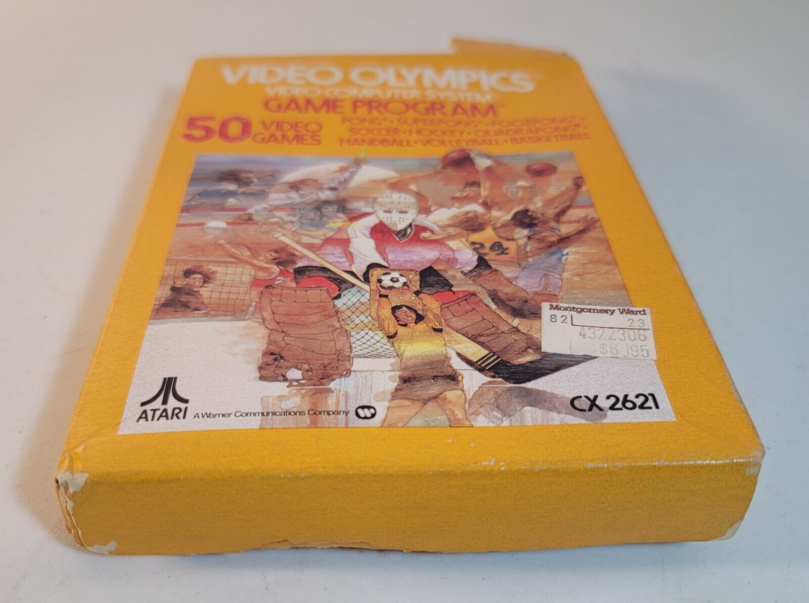 Video Olympics (Atari 2600, 1977) Game Case Manual