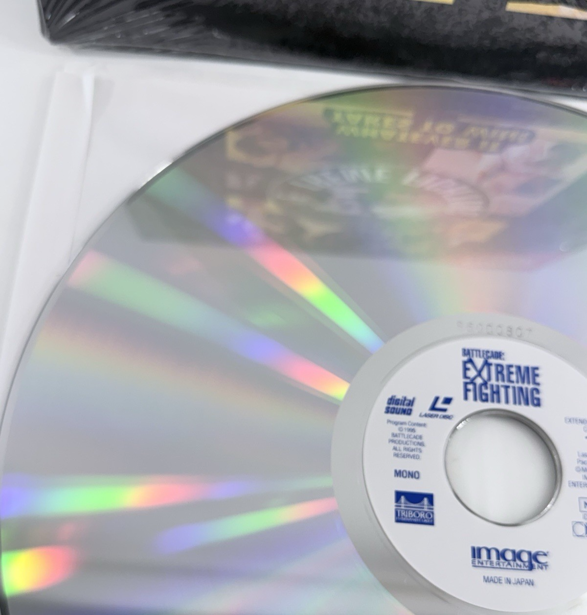 Battlecade Extreme Fighting (Laserdisc, 1995) Extended Play - Tested and Working