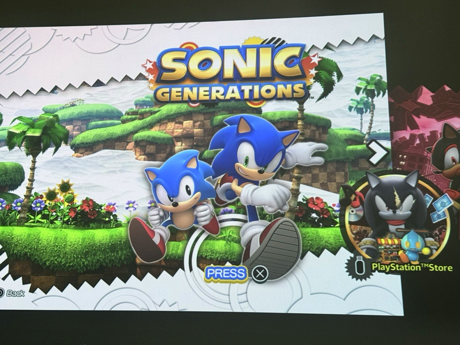 Sonic X Shadow Generations (PlayStation 5, 2024) Game, Case, Journal, Inserts