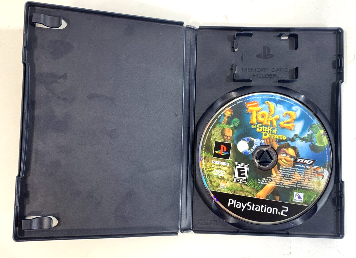 Tak 2: The Staff of Dreams (Sony PlayStation 2, 2004) Game and Case - Tested