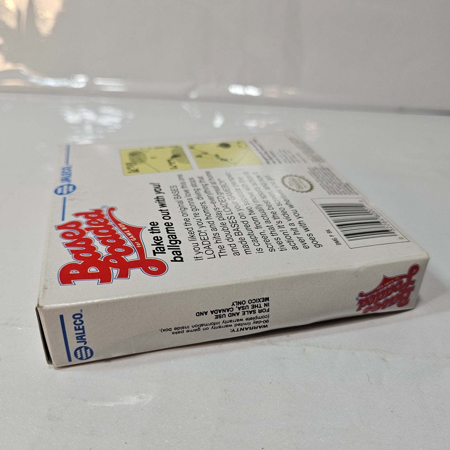 Bases Loaded (GameBoy, 1990) Game Box Manual Inserts Poster Registration -Tested