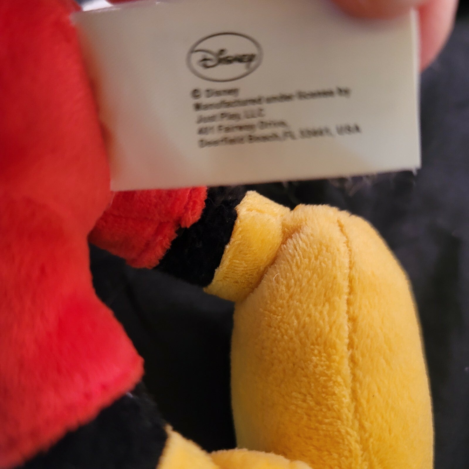 Disney Mickey and Minnie plush lot of 2