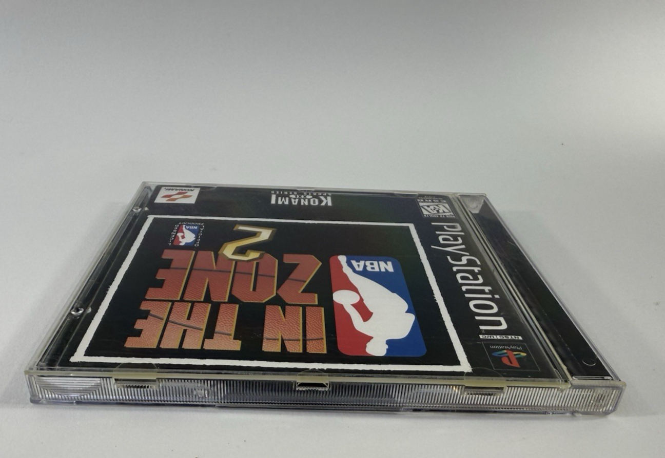 NBA: In the Zone 2 (Sony PlayStation 1, 1996) Game Case Manual Registration Card