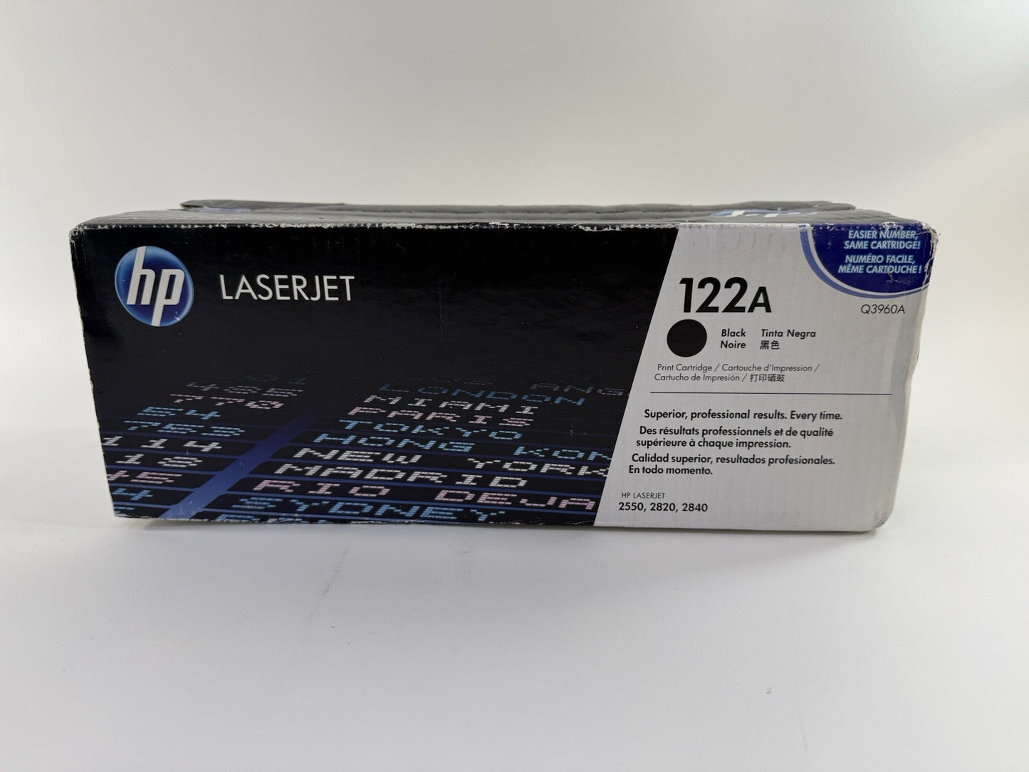 HP 122A Q3960A Black Toner Print Cartridge For LaserJet 2550/2820/2840 - New