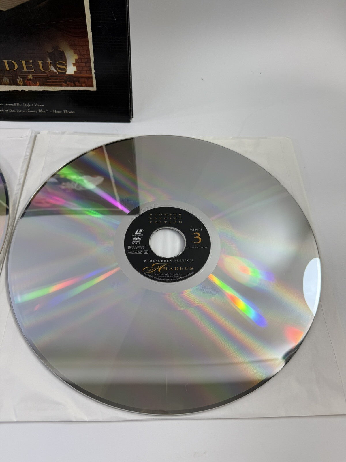 Amadeus (Pioneer Special Edition Laserdisc, 1996) Tested and Working