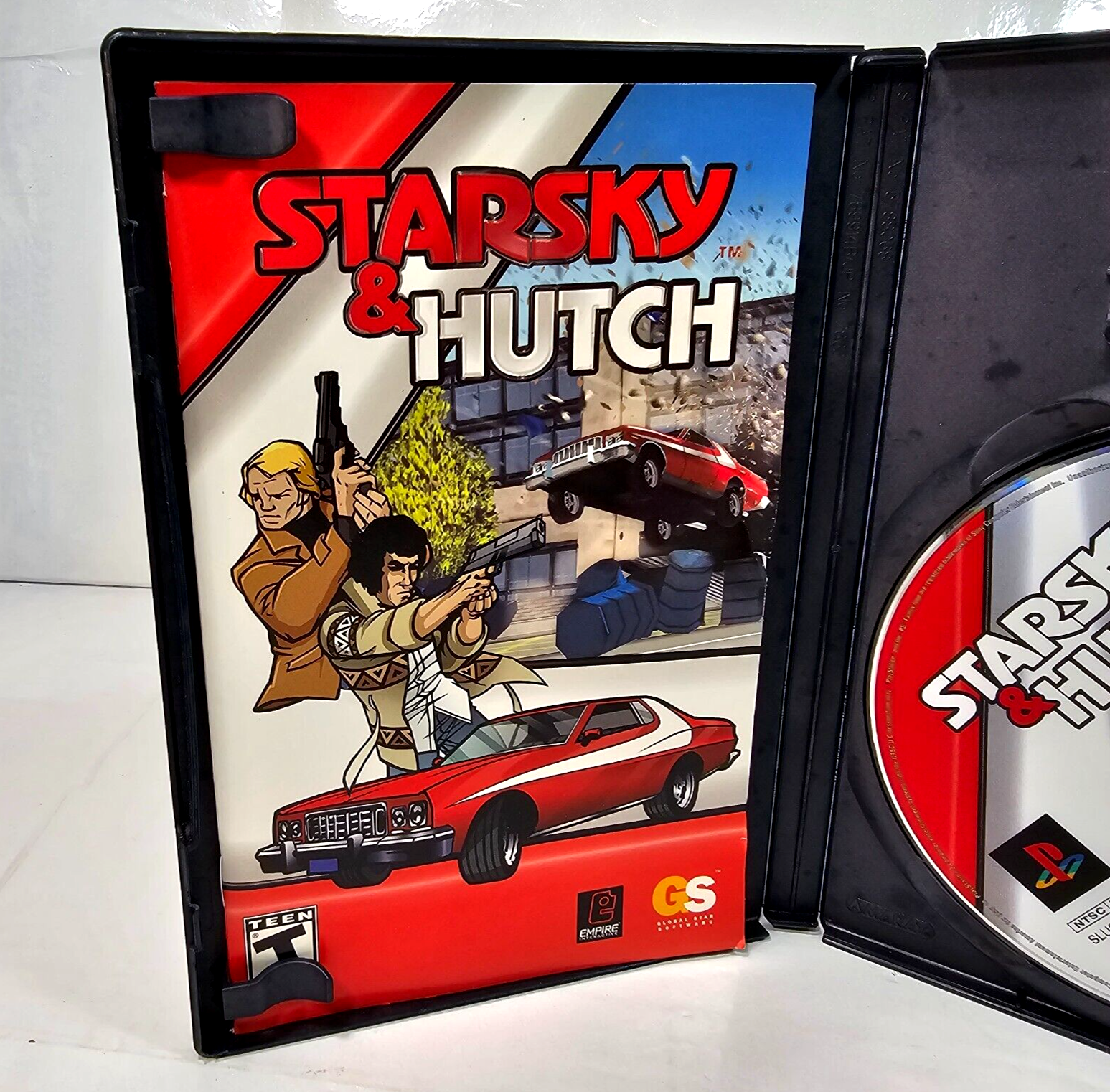 Starsky and Hutch (PlayStation 2, 2003) Game Case Manual - Tested