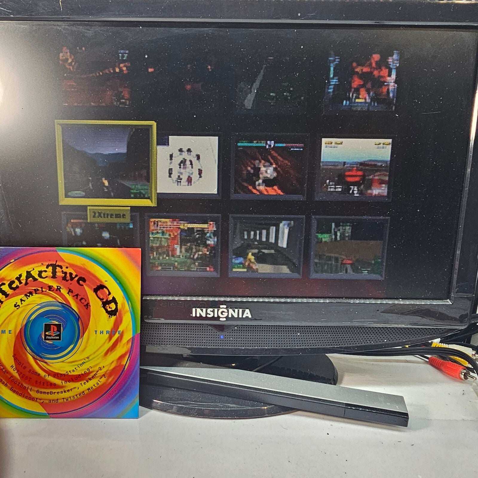 PlayStation Interactive Sampler Vol. 3 (Sony PlayStation 1, 1996) Game & Sleeve