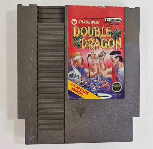 Double Dragon (Nintendo Entertainment System, 1988) Game Cartridge - Tested