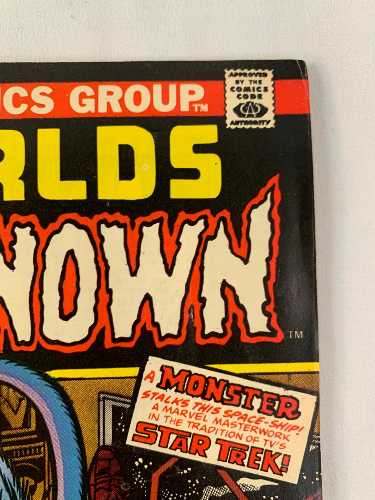 Worlds Unknown # 5 Marvel Comics 2/74 Black Destroyer 20c 1974