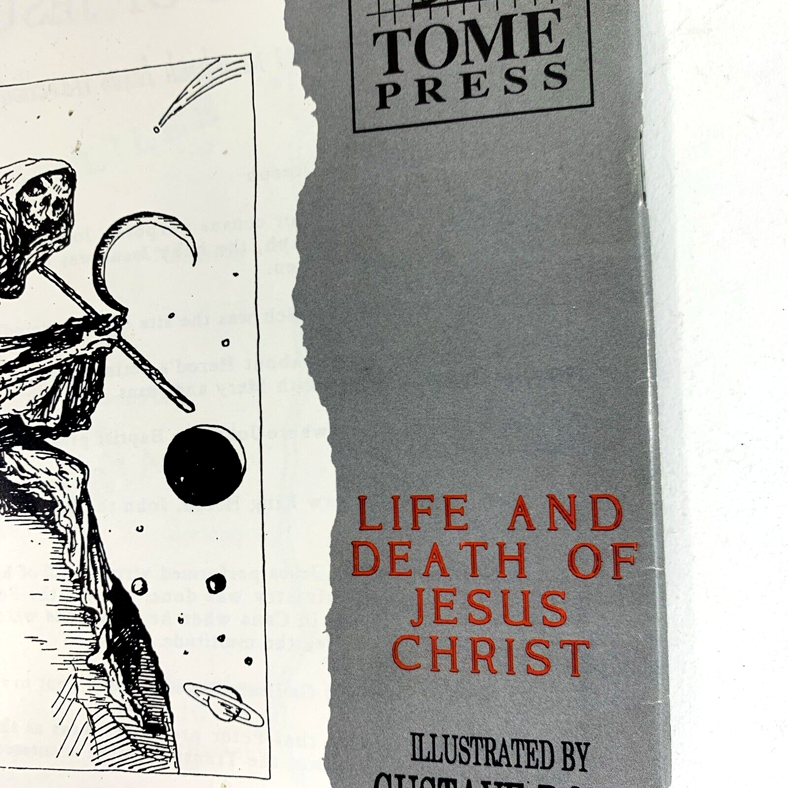 Life and Death of Jesus Christ #1 (Tome Press, 1991) Canadian Religious Comic