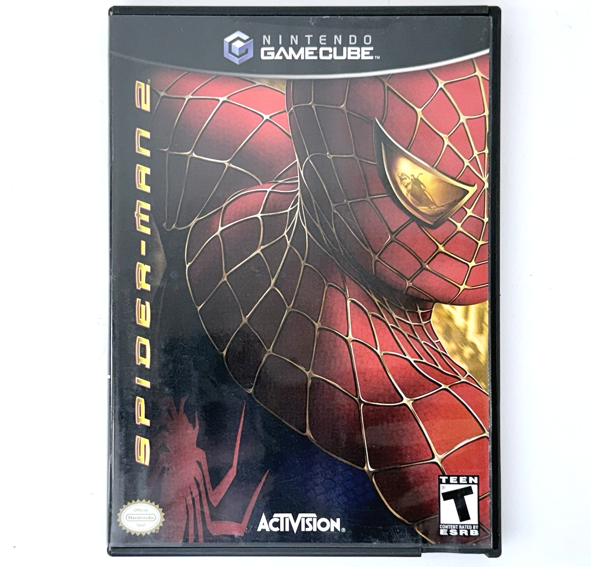 Spider-Man 2 Nintendo GameCube Original Case, Cover Art, Manual - No Game