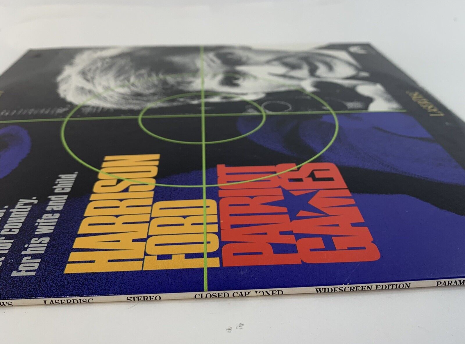 Patriot Games (Laserdisc CLV, 1992) CX Noise Reduction - Tested and Working