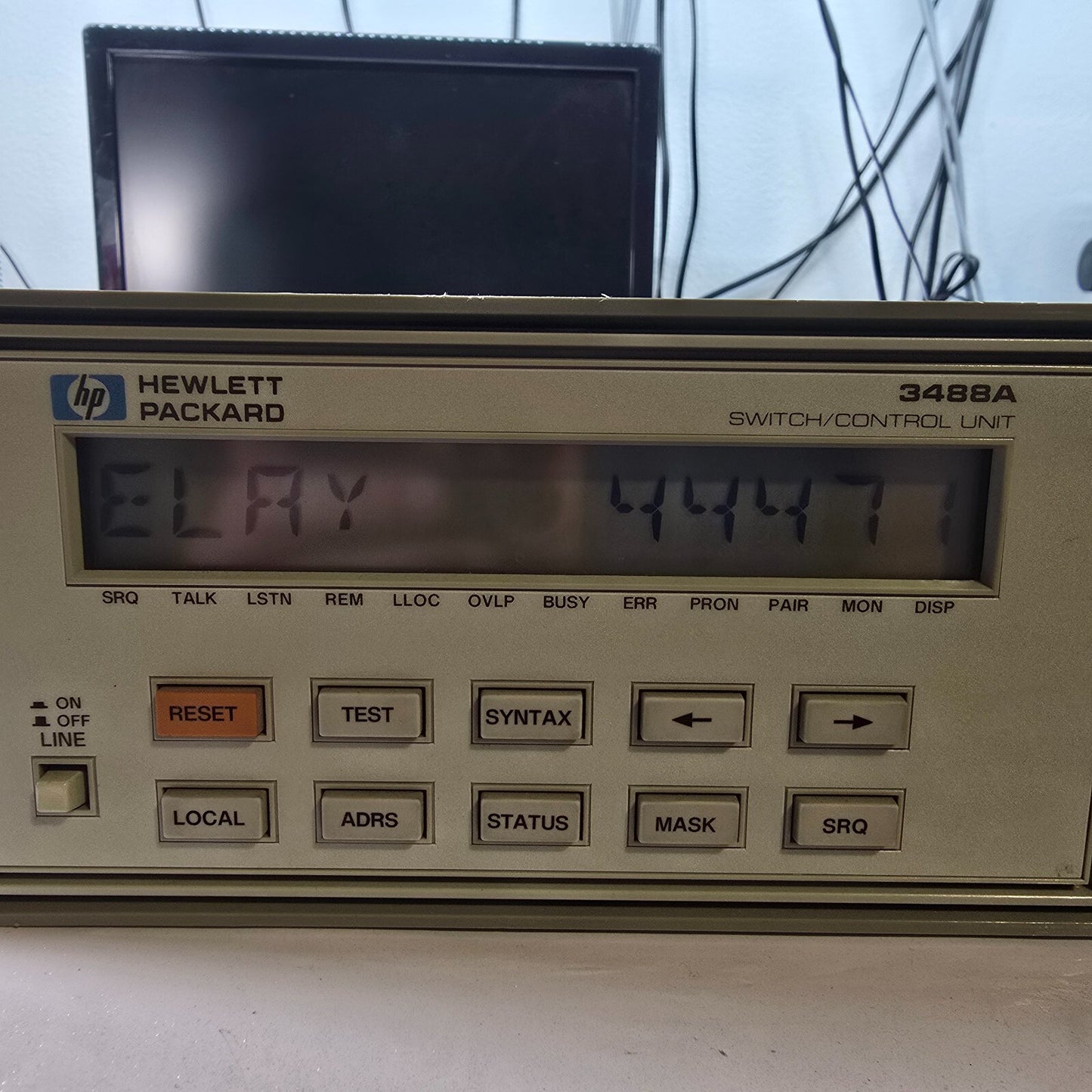 HP Agilent 44471A General Purpose Relay Module - Tested and Working (1977)