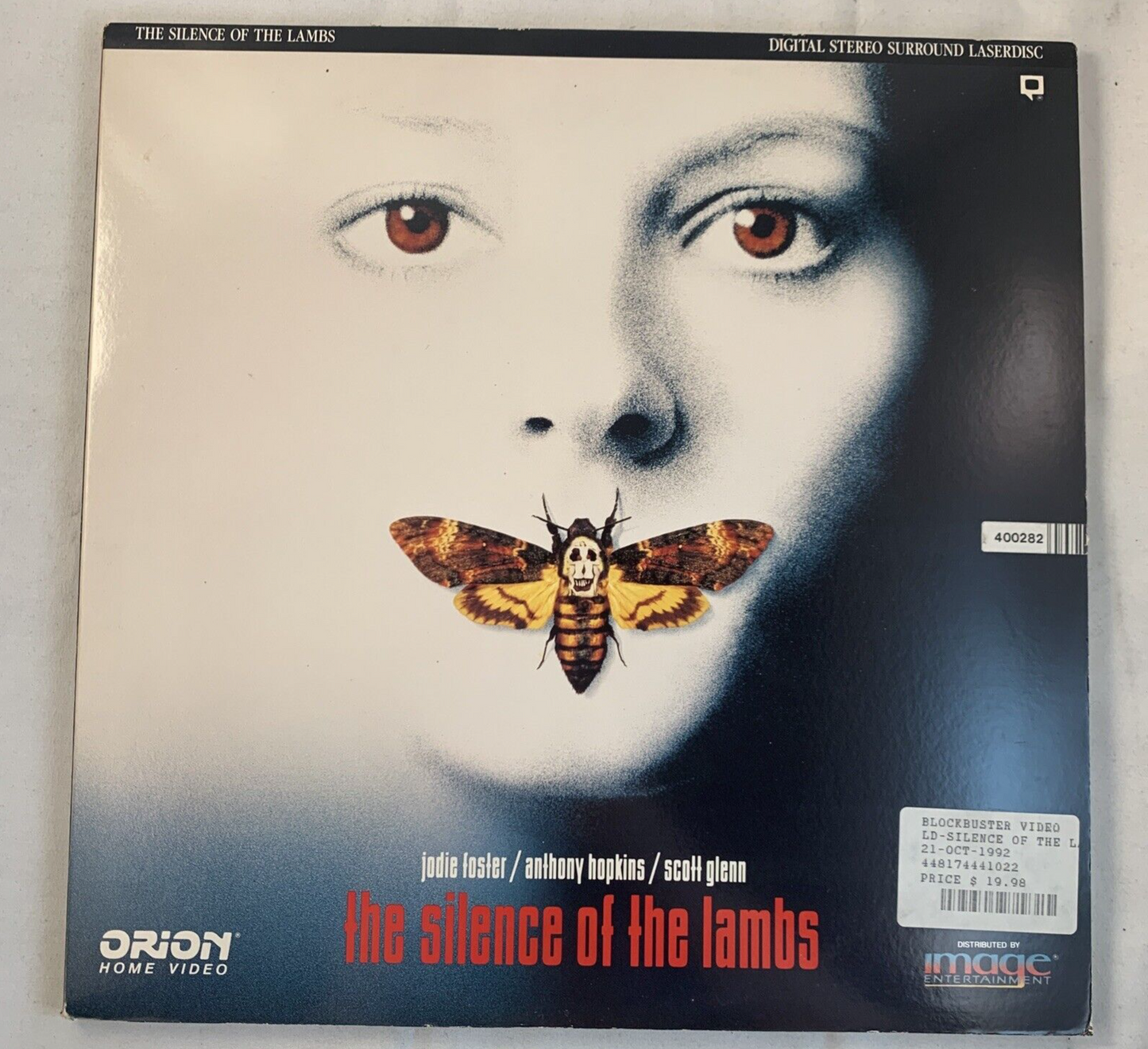 The Silence of the Lambs (Extended Play CLV Laserdisc, 1991) - Tested & Working