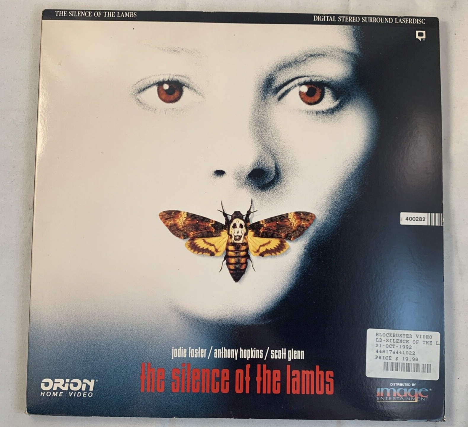 The Silence of the Lambs (Extended Play CLV Laserdisc, 1991) - Tested & Working