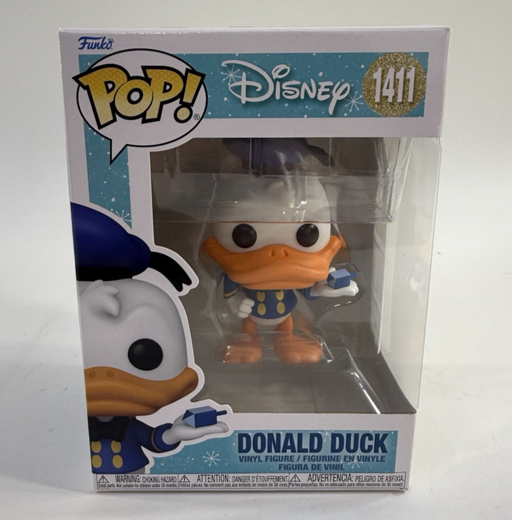 Funko Pop! Disney's Donald Duck #1411 Hanukkah 4" Vinyl Figure