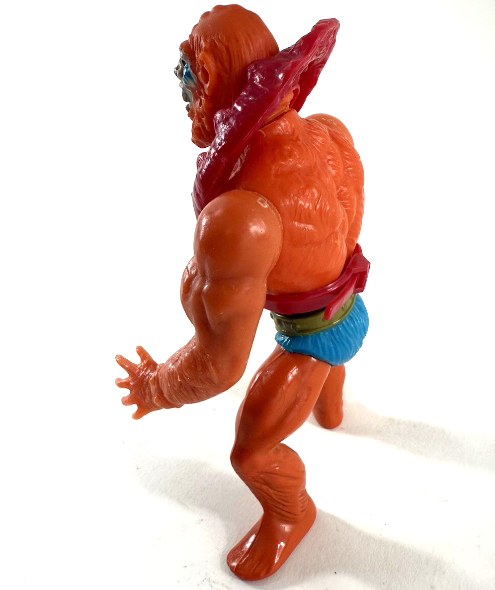 Mattel 1982 He-Man Masters of the Universe 6" Beast Man Figure with Harness