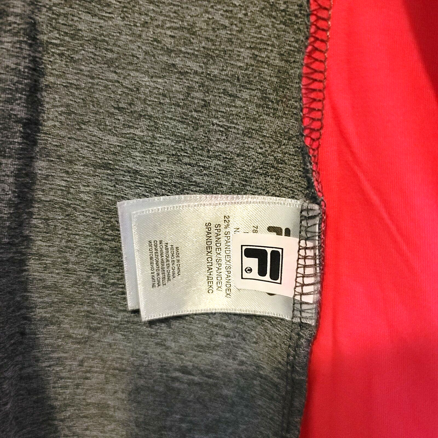 Fila Women's Medium Lightweight Pink/Yellow/Gray Athletic Running Jacket