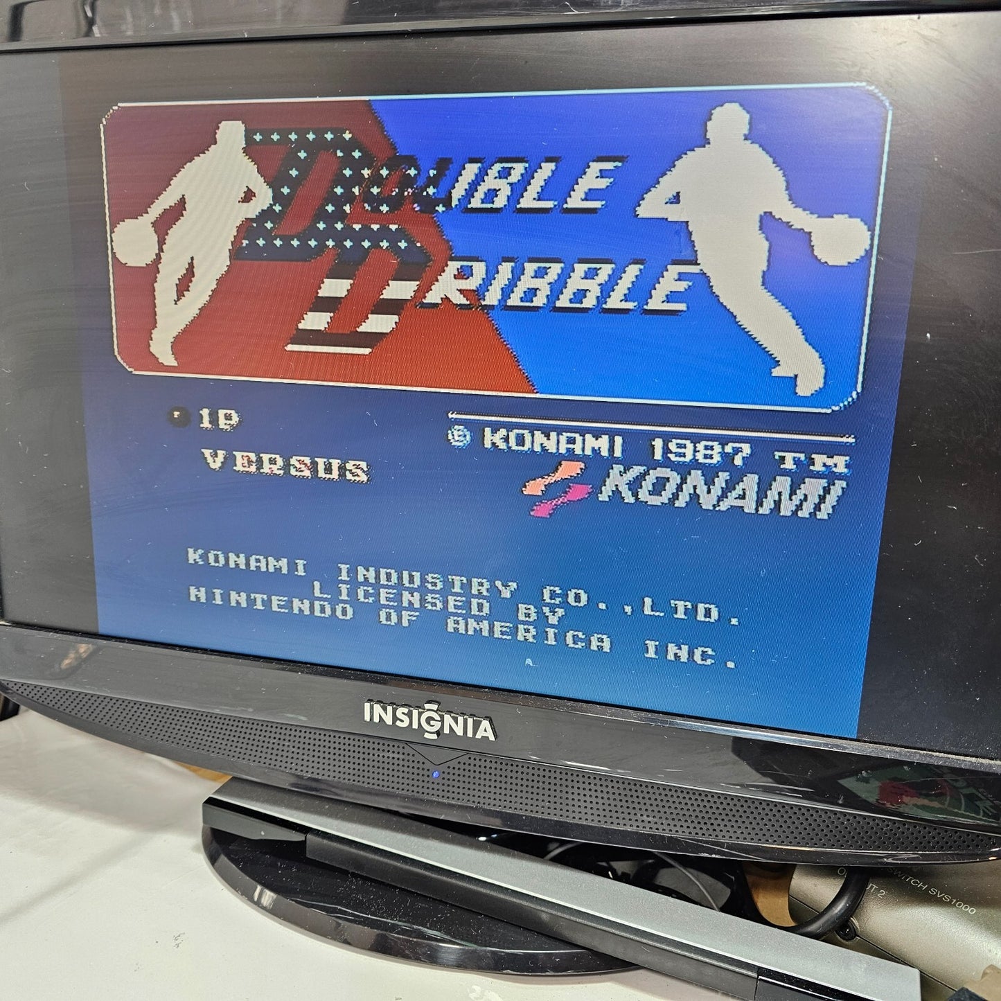 Double Dribble (Nintendo, 1987) Authentic Game Cartridge - Tested