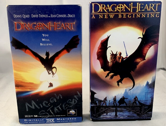 DragonHeart (VHS 2-Film Bundle) DragonHeart: A New Beginning