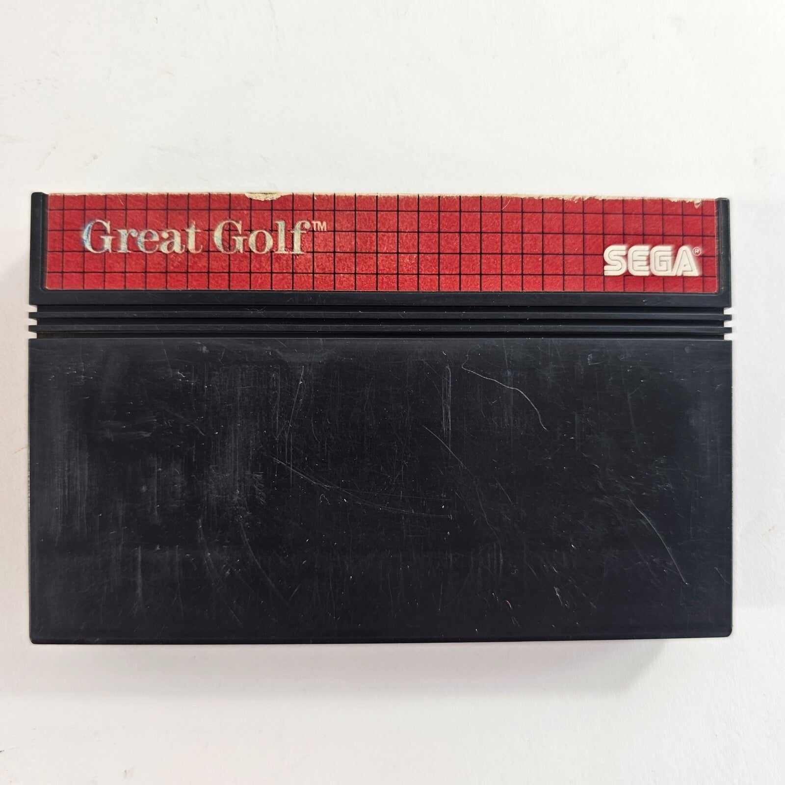 Great Golf (Sega Master System, 1987) Game and Case - Tested