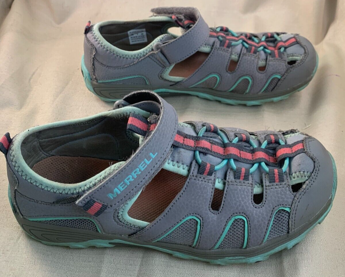 Merrell Hydro H2O Hiker Waterproof Sandal Shoes Pink/Purple Girls Size 5M Youth