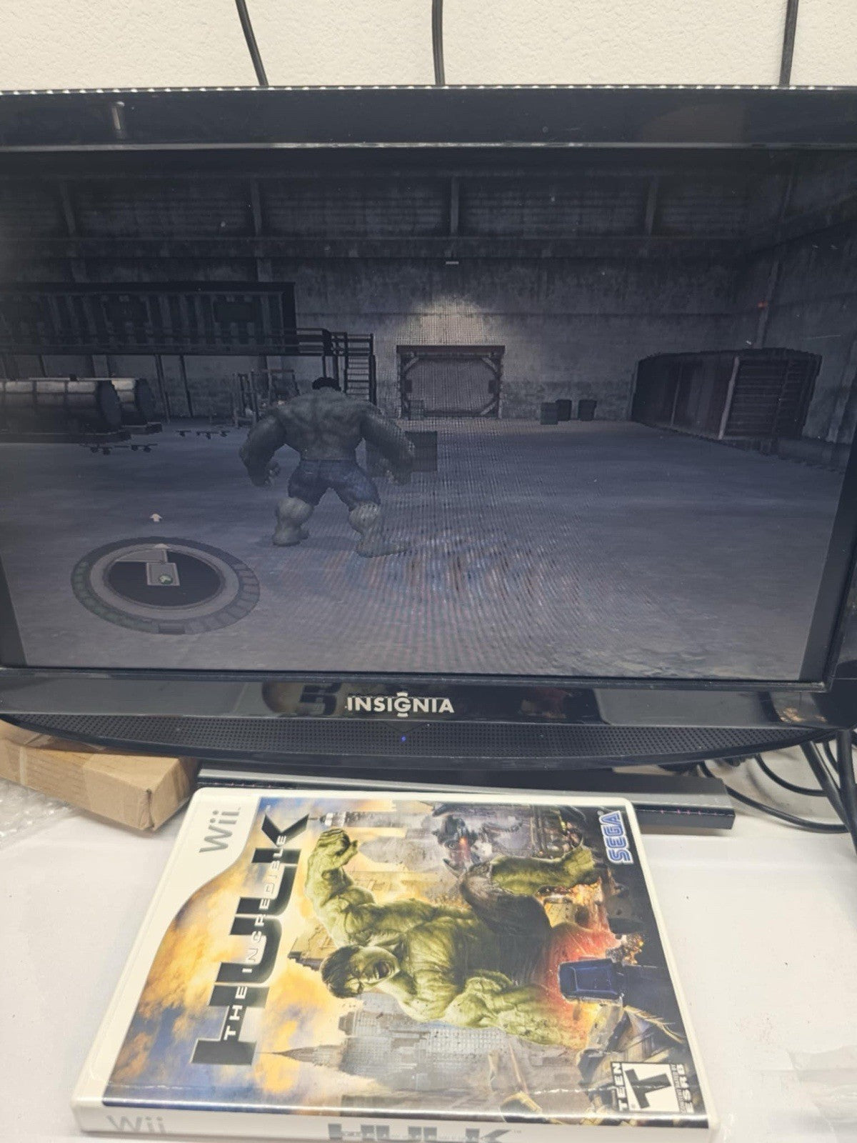 The Incredible Hulk (Nintendo Wii, 2008) Game Case Manual - Tested and Working