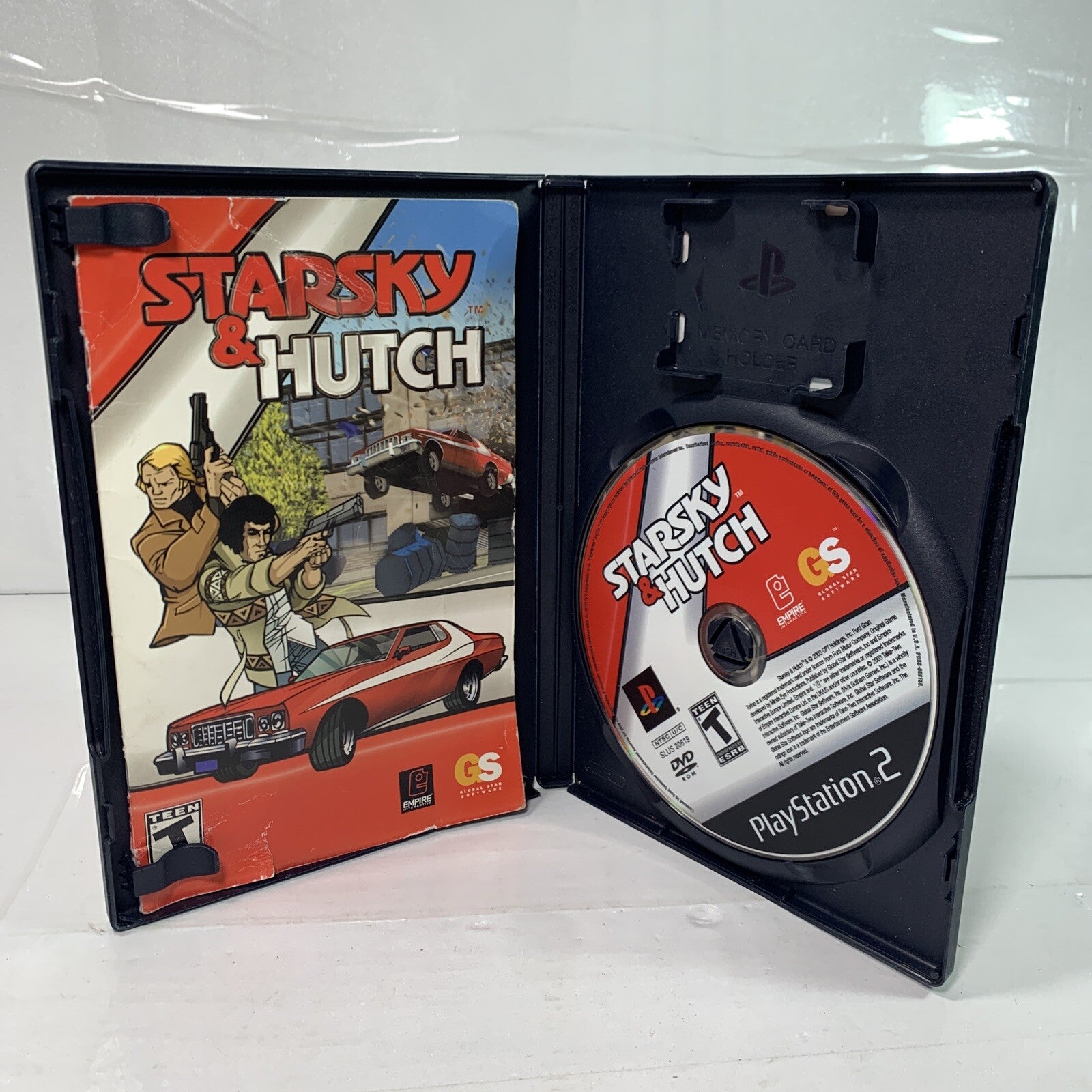 Starsky and Hutch PS2 (Sony PlayStation 2, 2003) Game Case Manual CIB